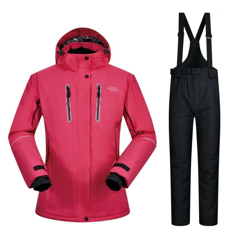 

Ski Suit Women Winter Jacket Pants Snow Set Windproof Waterproof Breathable Super Warm Thick Skiing Snowboarding Suits Brands1, A1