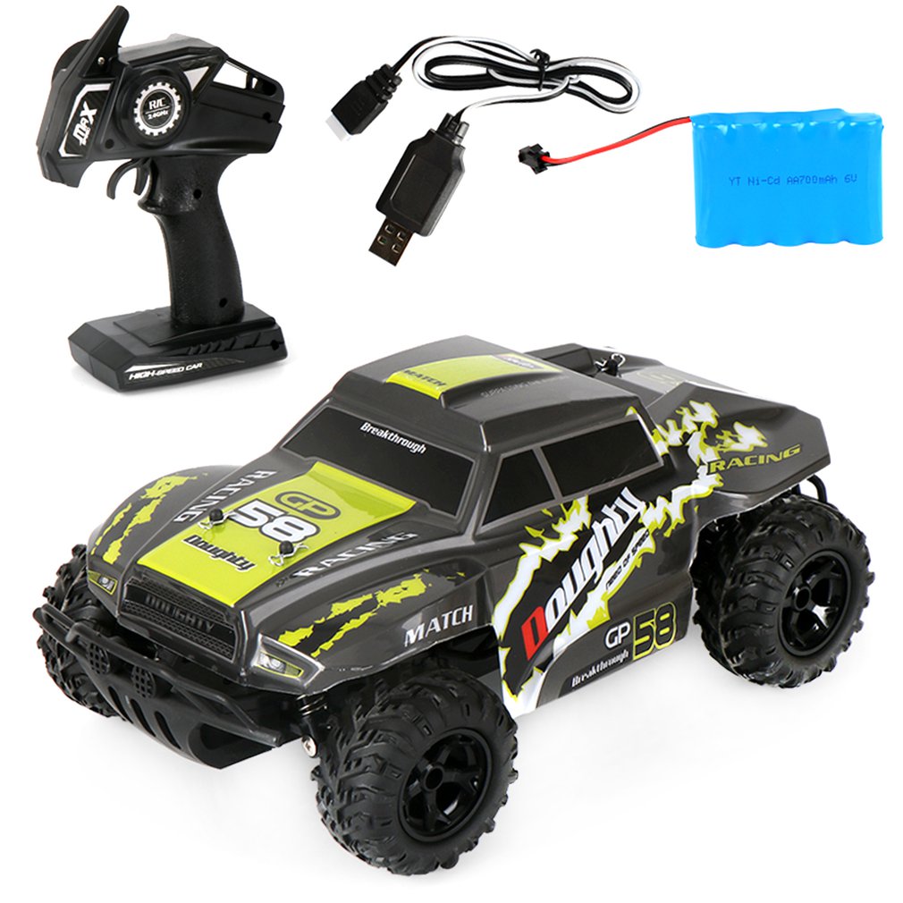 

2.4G Wireless Remote Control Off-Road Vehicle Truck High Speed RTR Buggy RC Car Simulation Climbing Car