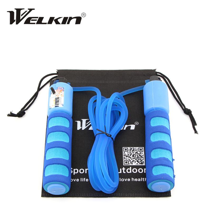 

Professional sponge Jump Ropes with Counter Sports Fitness Crossfit Adjustable Fast Speed Counting Jump Skip Indoor fitness Rope