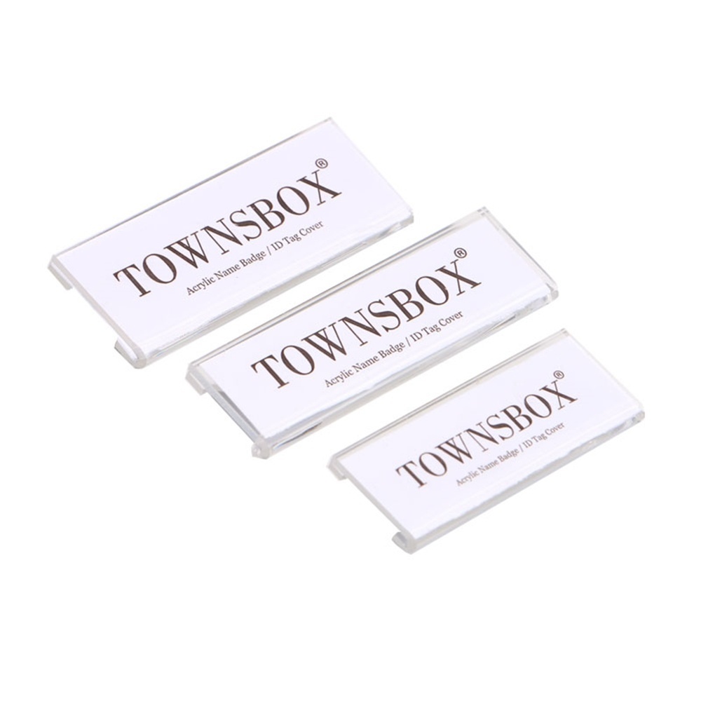Pin Employee Name Sleeve Acrylic Magnet Safety Magnetic Fasteners Id Badge Clip Tag Holder Frame-image-754667820
