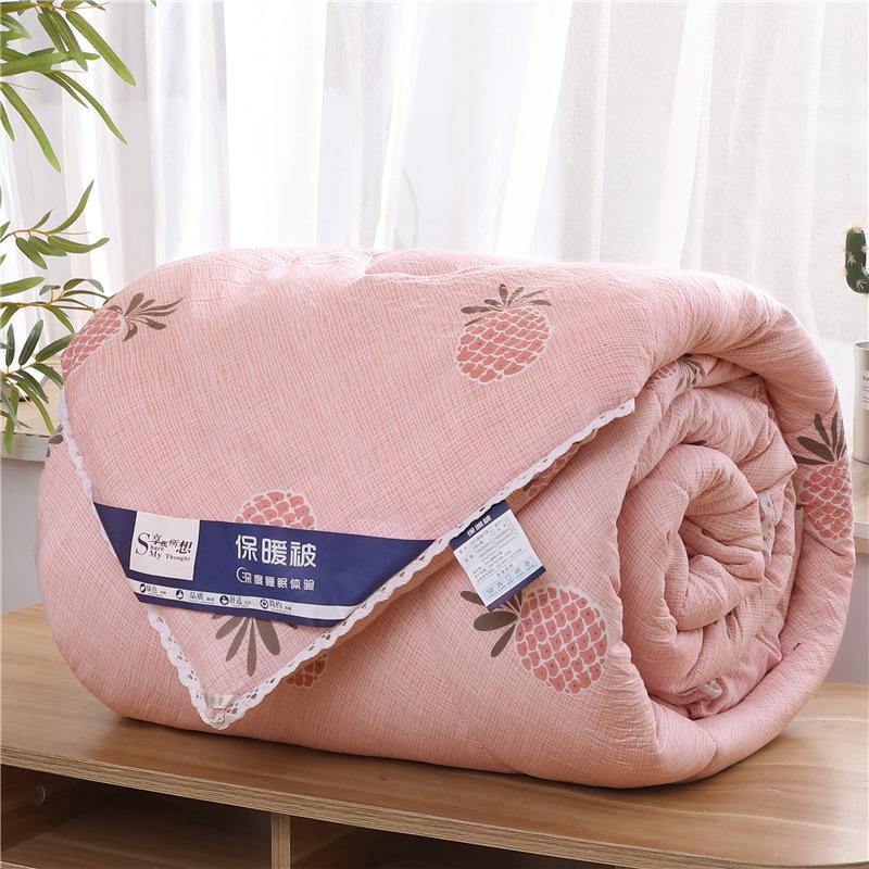 

New Cotton Quilt Summer Double Summer Coverlet Bed  Quilt Plaid Air Conditioner Spring Blanket Comforters Home Textile, 03