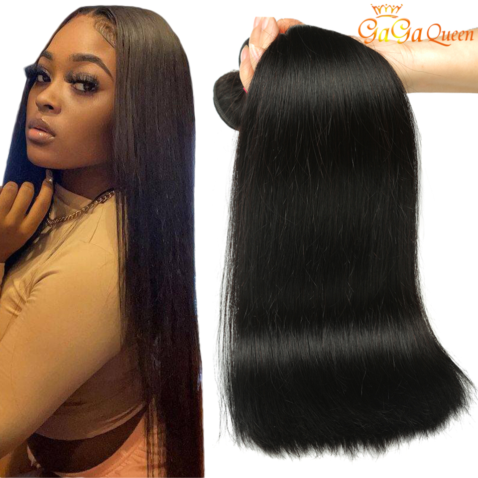 

Malaysian Straight Hair Weave 3 Bundles Remy Human Hair Extensions Nature Color, Natural color