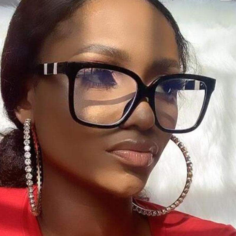 

2021 Fashion Cat Eye Sunglasses Women Brand Design Vintage Female Goggles Retro Cateye Sun Glasses Men Square Big Frame EyeGlass