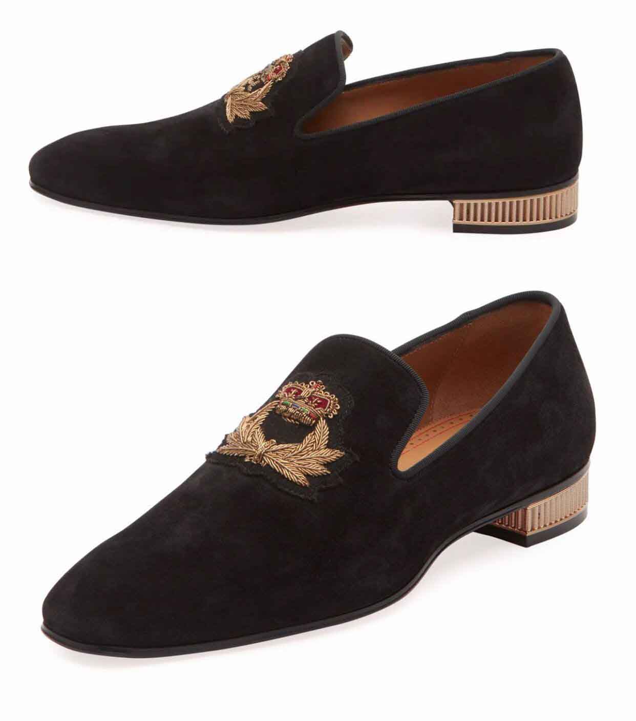 

Top Luxury Brands Colonnaki Loafer Shoes For Gentleman Elegant Red Bottom Dress Party Wedding Men's Oxford Walking EU35-47