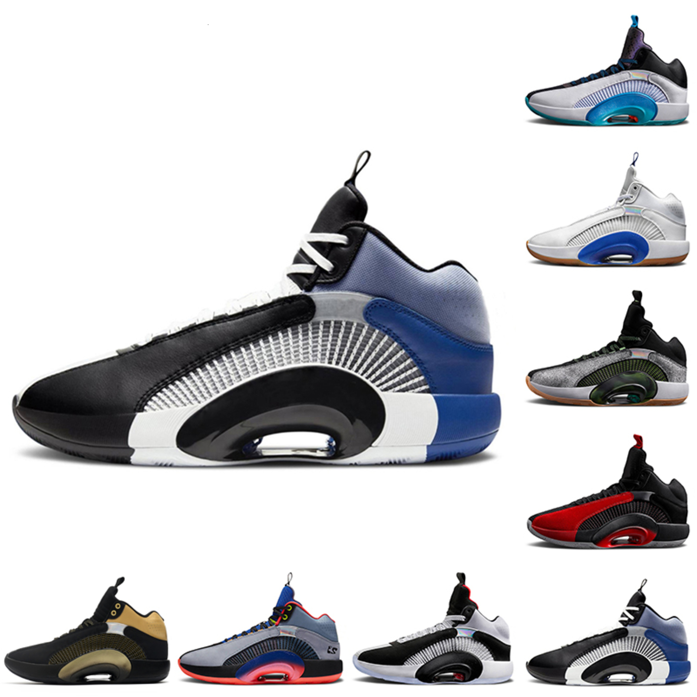 New Arrival jumpman 35 35s basketball shoes men Center of Gravity DNA Morpho Sisterhood Warrior Bayou Boys mens trainers sports sneakers