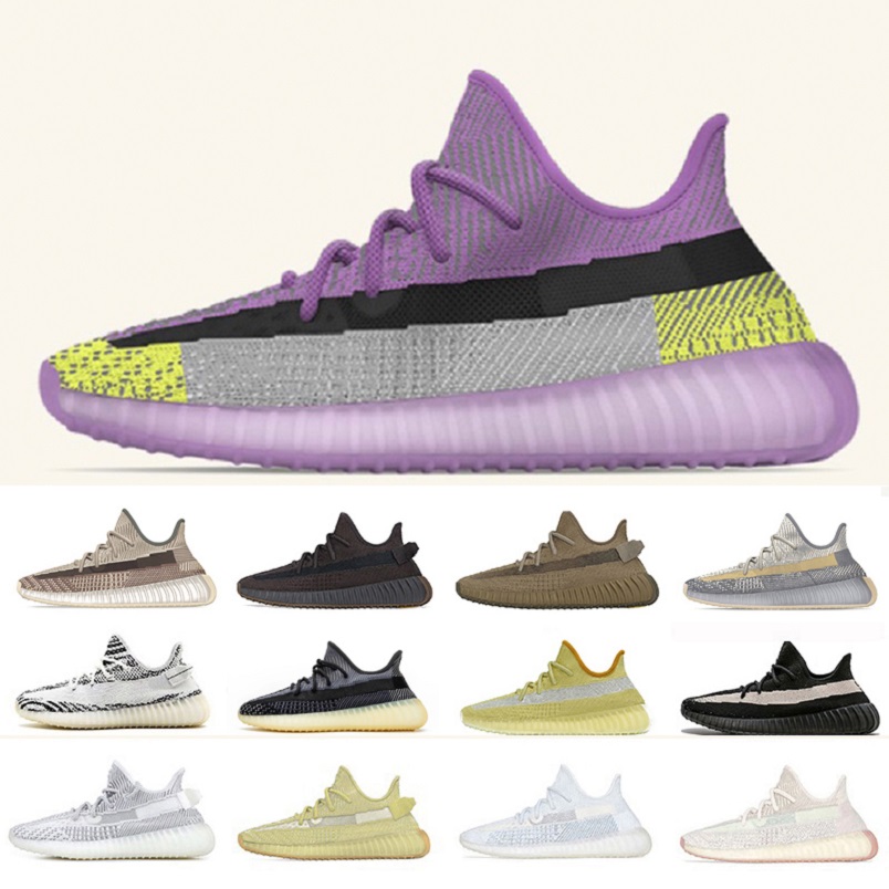 

Cool Yeshaya ash blue pearl stone v2 carbon kanye west running shoes fade sand taupe natural reflective men women trainers sports sneakers