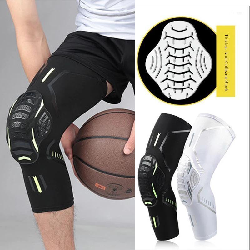 

1pcs Breathable Sports Knee Pads Basketball Football Knee Brace Honeycomb Leg Sleeve Calf Compression Support Protection1, White