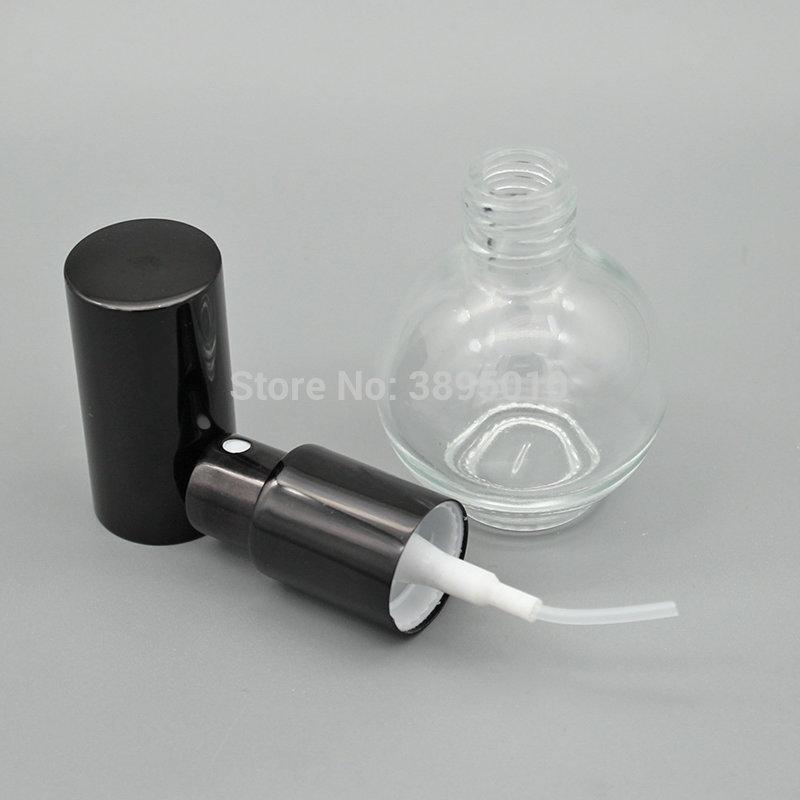 

20ml Portable clear Glass Perfume Bottle With Spray Empty Parfum Case For Lady F849