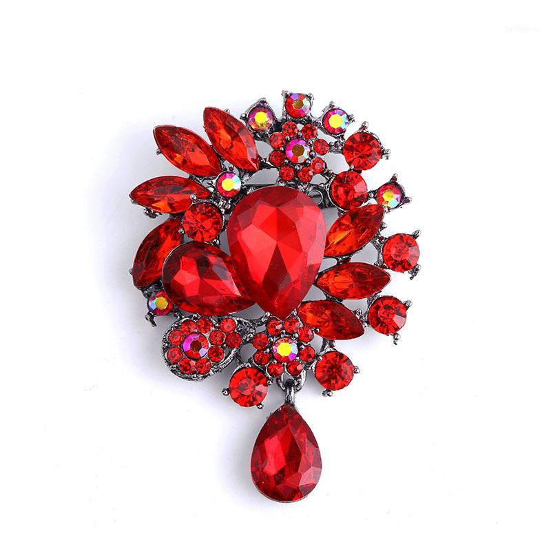 

Muylinda Large Crystal Water-drop Brooches Fashion Scarf And Sweater Jewelry For Women Pendant Style Elegant Pins1