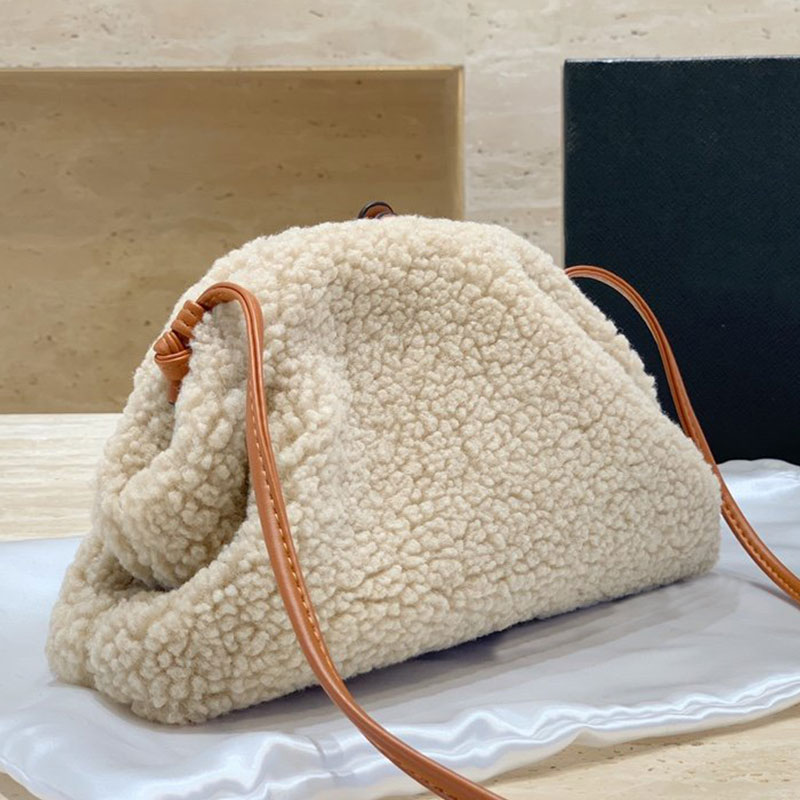 

Womens Crossbody Handbags Purses Cloud Bag Dinner Bags Ladies Clear Shoulder Pouch Multicolor High Quality With Box, Black