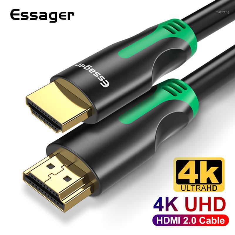 

Essager Cable 4K Male to Male 2.0 Cable For PS4 TV Projector Audio Splitter Switch to Extender 5m 10m1