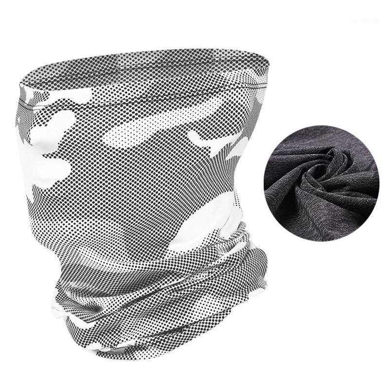 

New Summer Muffler Ice Fishing Scarf UV Protection Camouflage Scarf Face Neck Gaiter Dust Hiking Cycling Bandana Drop Shipping1, A green