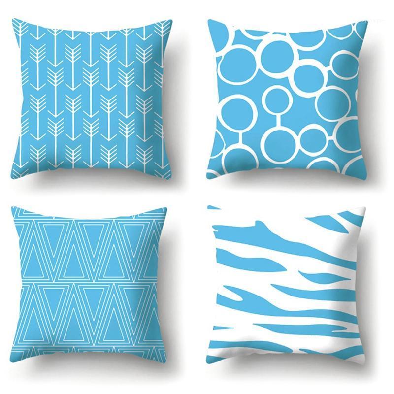 

Geometric Pattern Decorative Cushions Pillowcase Cushion Cover Throw Pillow Sofa Decoration Pillowcover Pillow Case1, Multi
