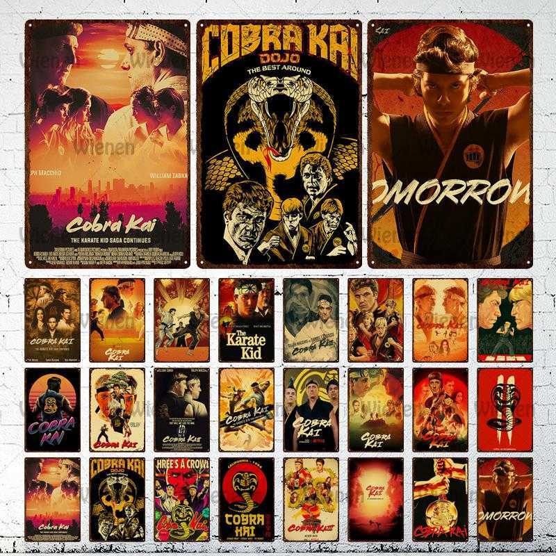 

Classic-Movie-Metal-Tin-Sign-Cobra-Kai-Plates-TV-Series-Wall-Art-Decor-for-Bar-Pub-Club-Man-Cave-Metal-Tin-Poster-Wall-Art-Decor