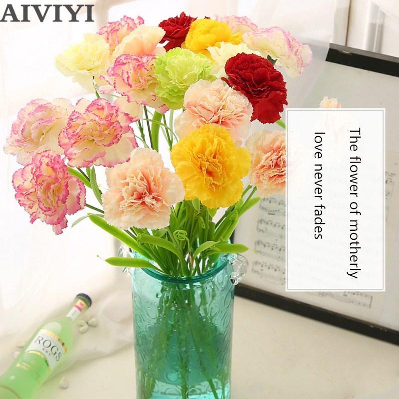 

Artificial flower Gerbera Daisy Flower Sun flowers Bouquet home artificial plastic chrysanthemum DIY bouquets accessories weddin1, Beige