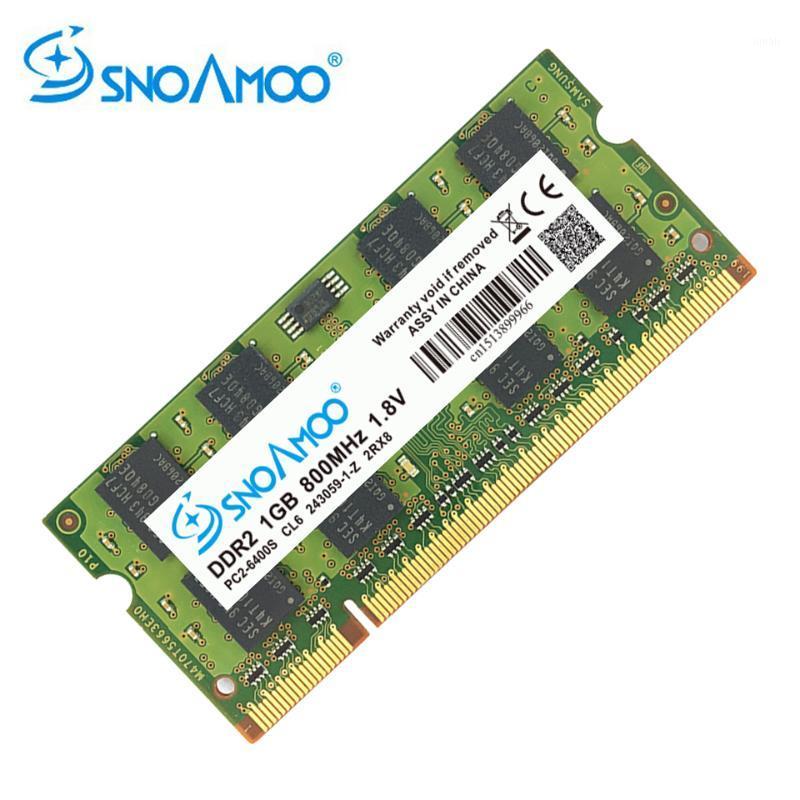 

SNOAMOO DDR2 1GB 2GB 667MHz Laptop RAMs PC2-5300S 800MHz PC2-6400S 200Pin CL5 CL6 1.8V 2Rx8 SO-DIMM Computer Memory Warranty1