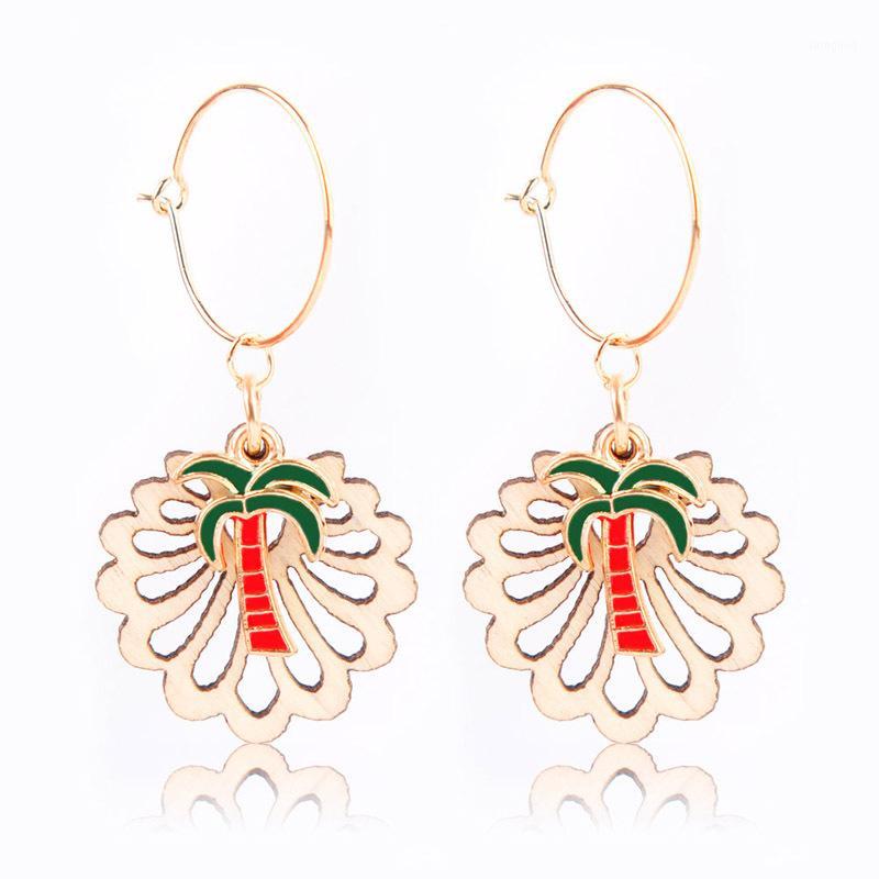 

Dangle & Chandelier Cute Coconut Cactus Earrings Japan And South Korea Simple Wild Street S Female Party Jewelry Gift1