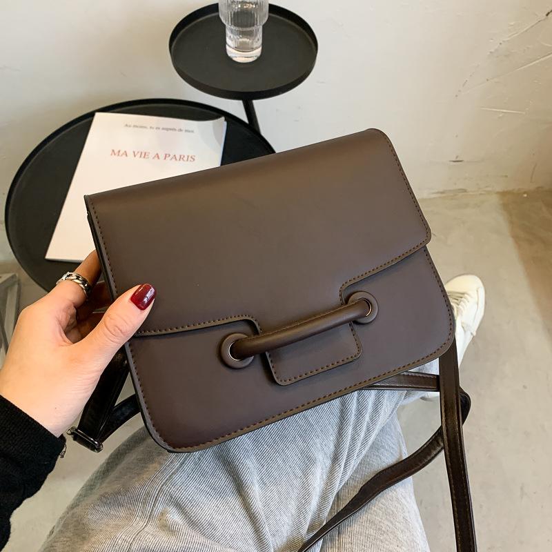 

Women Handbag Ladies Crossbody Messenger Bags High Quality PU Leather Female Flap Shoulder Bag, Black