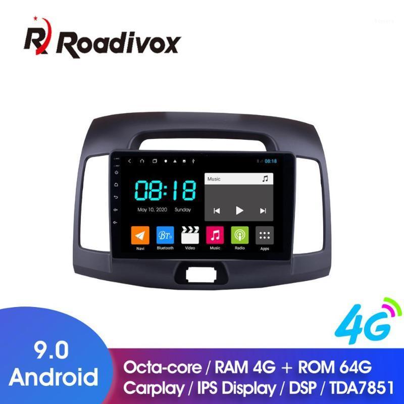 

9" Android 9.0 4G ROM 64G Car DVD For ELANTRA 2011-2020 Car Radio Multimedia Player GPS Navigation System Head Unit1