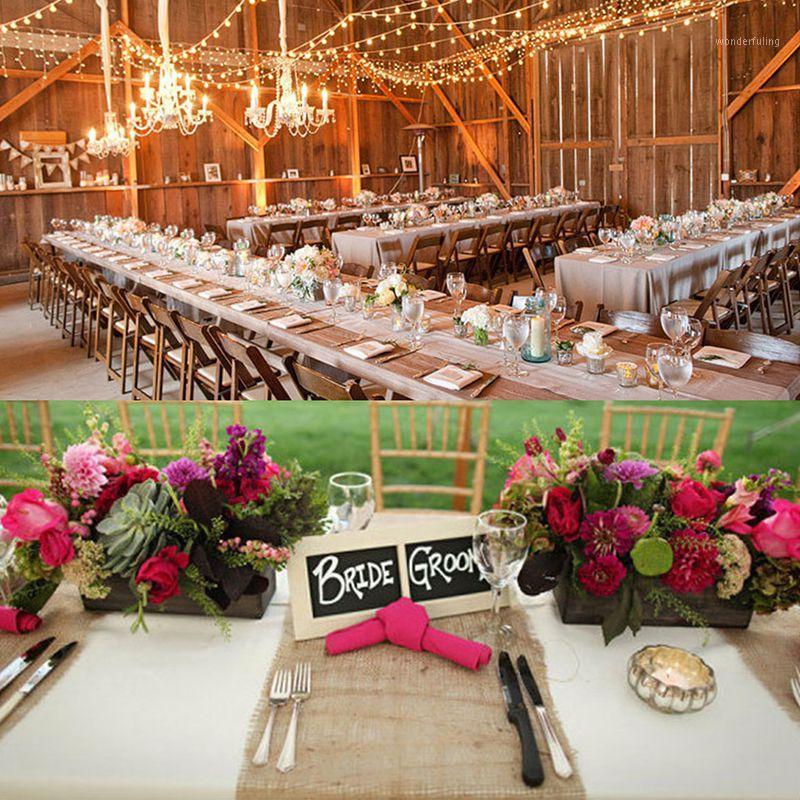 

Ribbon Wrap Wide Linen Roll Burlap For Wedding Home Decoration/Christmas DIY Crafts1