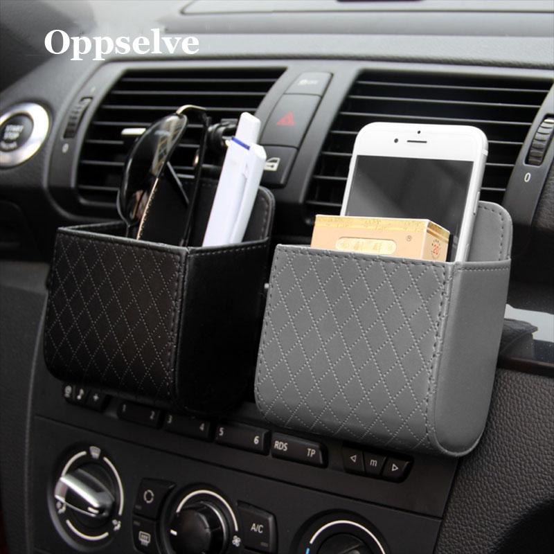 

Car Phone Holder For Phone In Car Air Vent Mount Stand No Magnetic Mobile Holder Universal Smartphone Support Storage Bag, Black
