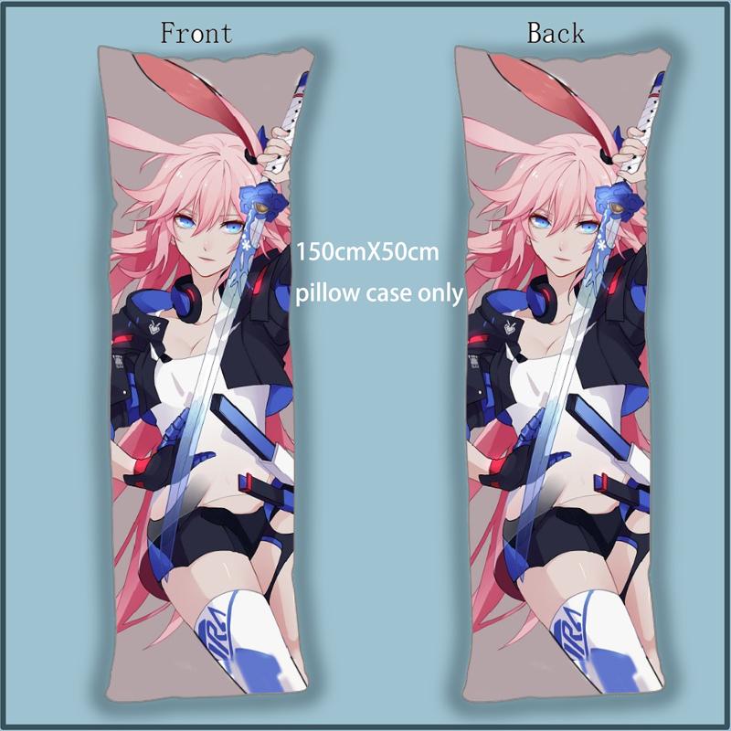 

Anime Dakimakura Body Pillow Case Honkai Impact 3 sakura otaku cover 150x50cm Home Decoration Pillowcases Printed long, As pic