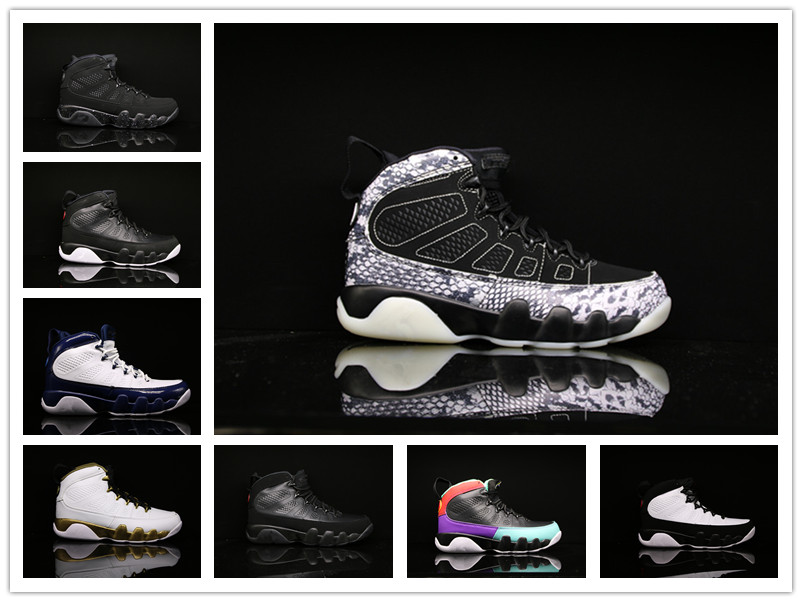 

Mens Basketball Shoes New In 2022 Jumpman 9s RETROS Colorway Navy Black White Red Blue OG Sneakers Sports Trainers Ship With Original ShoeBox Fast Delivery