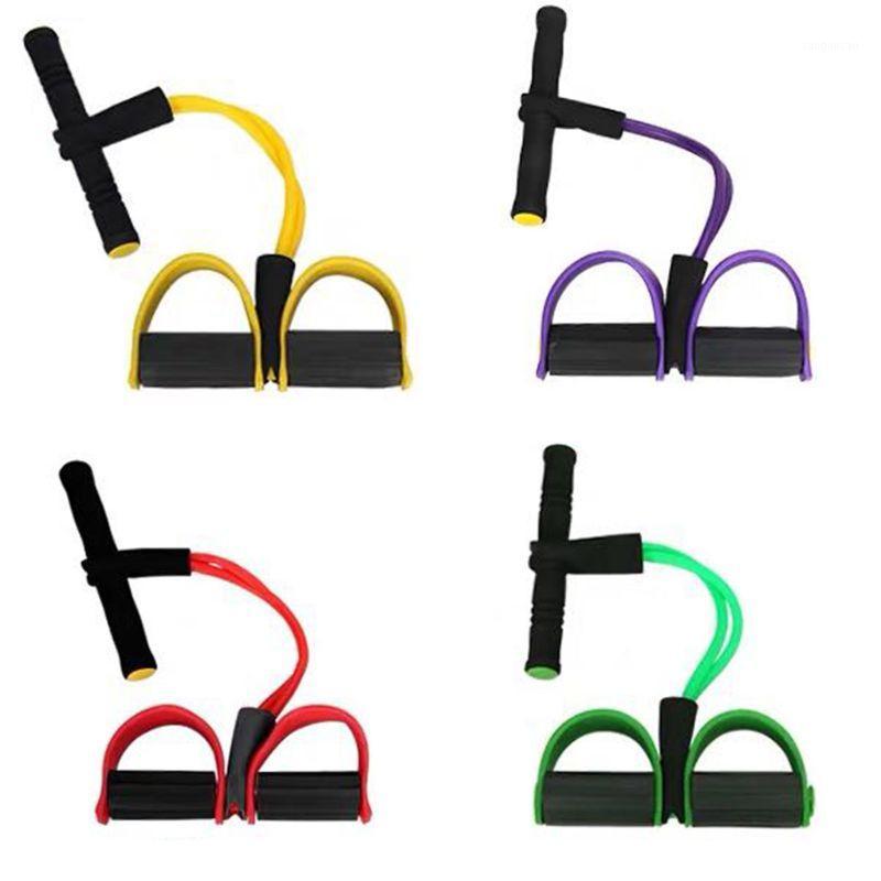 

Fitness Pedal Exerciser Sit-up Exercise Band Elastic Pull Rope Equipment Tummy Bodybuilding Tension Rope Puller Waist Arm Yoga1