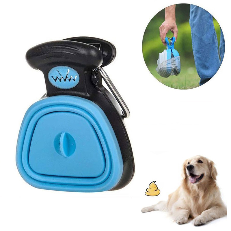 

Dog Poop Bag Dispenser Travel Foldable Pooper Scooper Poop Scoop Clean Pick Up Animal Waste Waste Picker Cleaning Pet Products