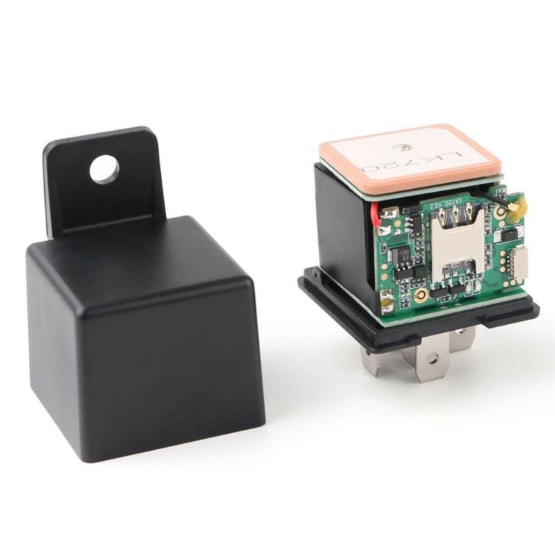 

Car GPS Tracker Tracking Security Device Relay-Shape Cut Oil Remotrly 10-40V Anti-theft Monitoring Cut Off Oil Power