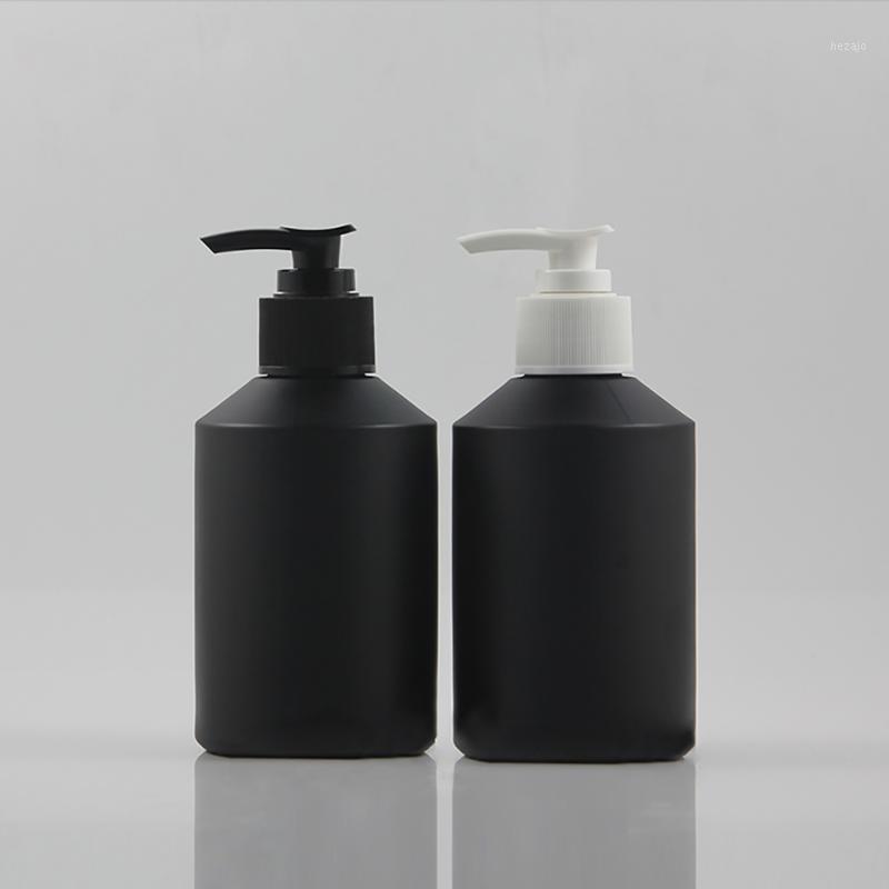 

Black Frosted Glass 200ml Lotion Bottle,Skin Care Cosmetic Bottle1