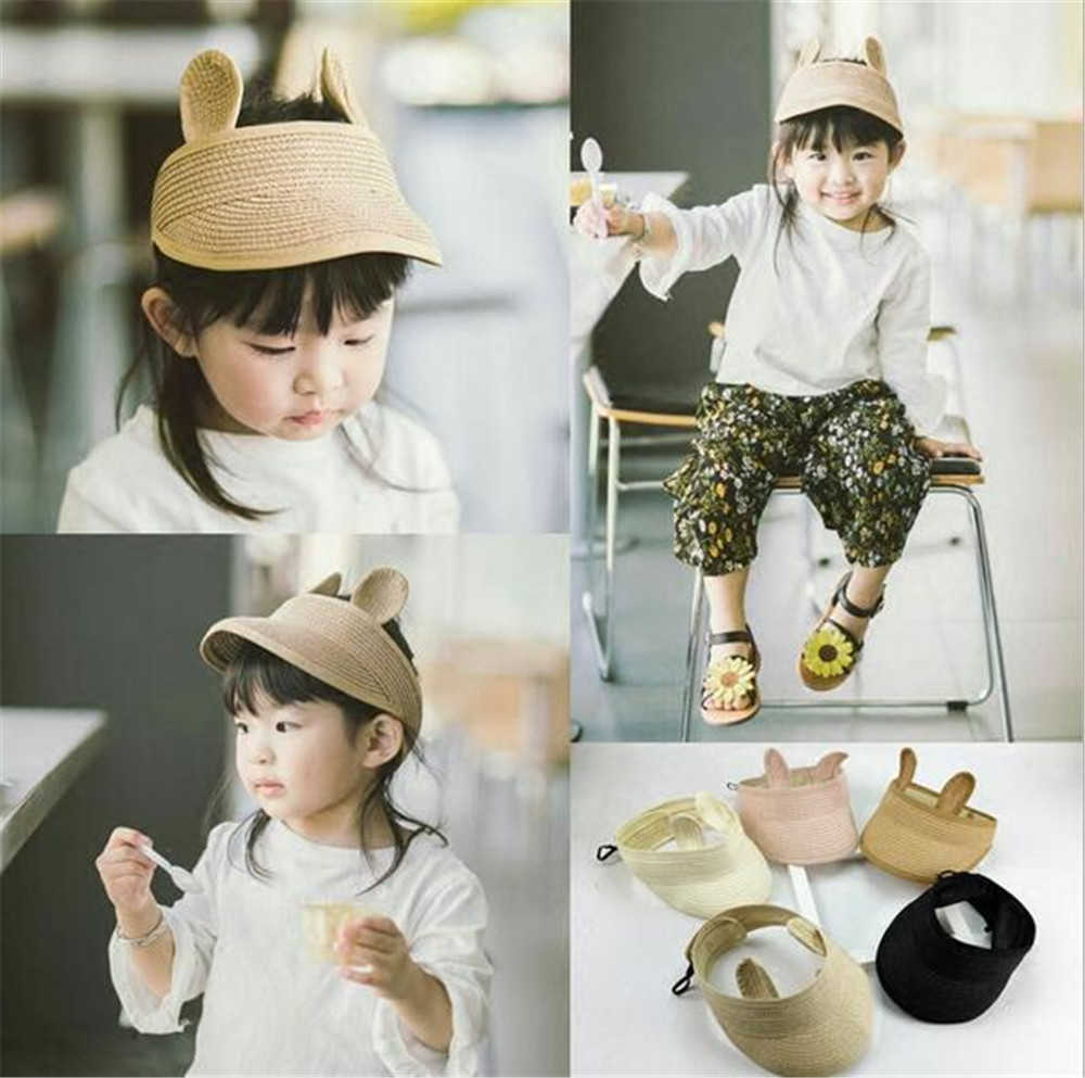 

Empty Summer New Cap Children's Children's Beach Tourism Sun Hat Cartoon Cap, Multicolor