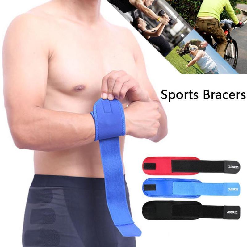 

Adjustable Wrist Support Weightlifting Training Weight Barbell Wraps Protection Gloves N5F6 Lifting Bar Hand Straps 1PCS Gr I7I1