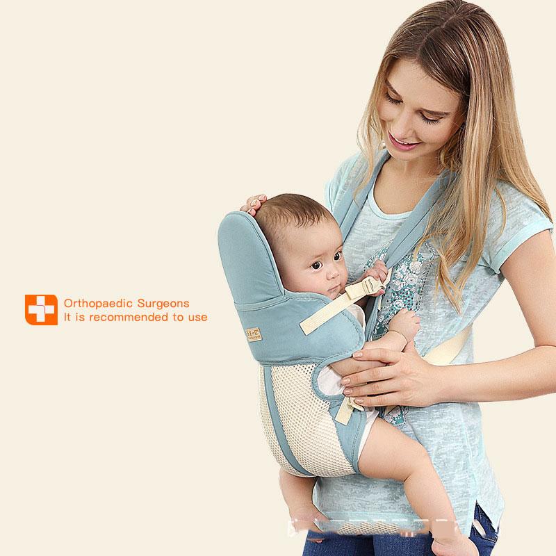

Breathable Nettings Sling Baby Carrier Ergonomic Carrier Backpack Hipseat for Newborn Prevent O-type Legs Sling Baby Kangaroos