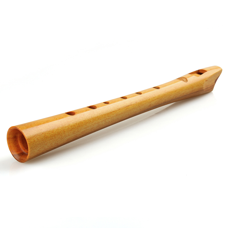 D Schlüsselholzflöte für Kinder Erwachsene Holzrecorder Pfeife Windholz Musikinstrumente Indische Flöte