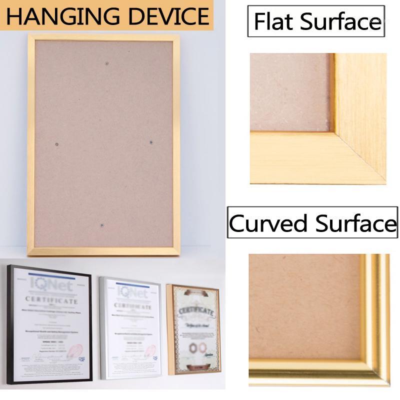 

Picture Frame Metal Poster Frame Classic Aluminum Photo Frames For Wall Hanging A4 Certificate Home Decor1