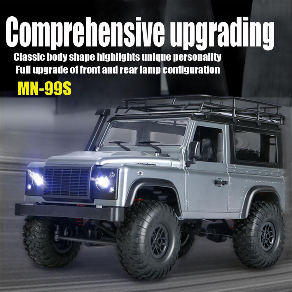 

MN 99s 2.4G 1/12 4WD RTR Crawler RC Car Off-Road Buggy Vehicle Model RC Rock Crawler Remote Control Truck Toys