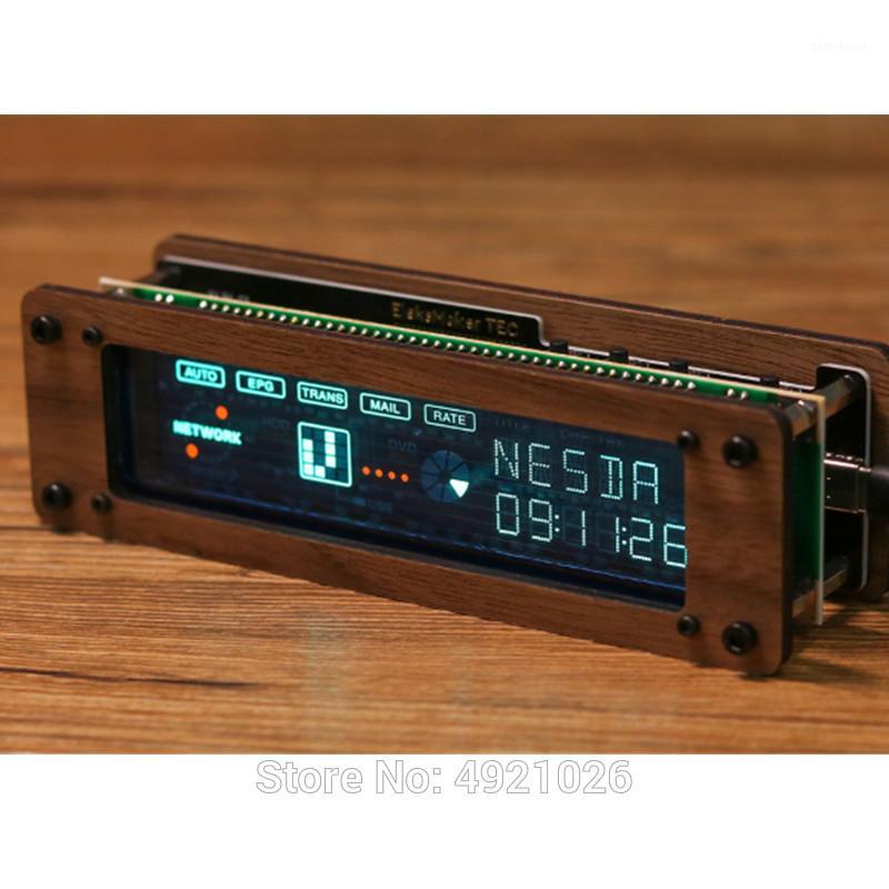 

Desktop VFD Clock Fluorescent Tubes Creative Retro Electronic Clock Decoration Boyfriend Gift1