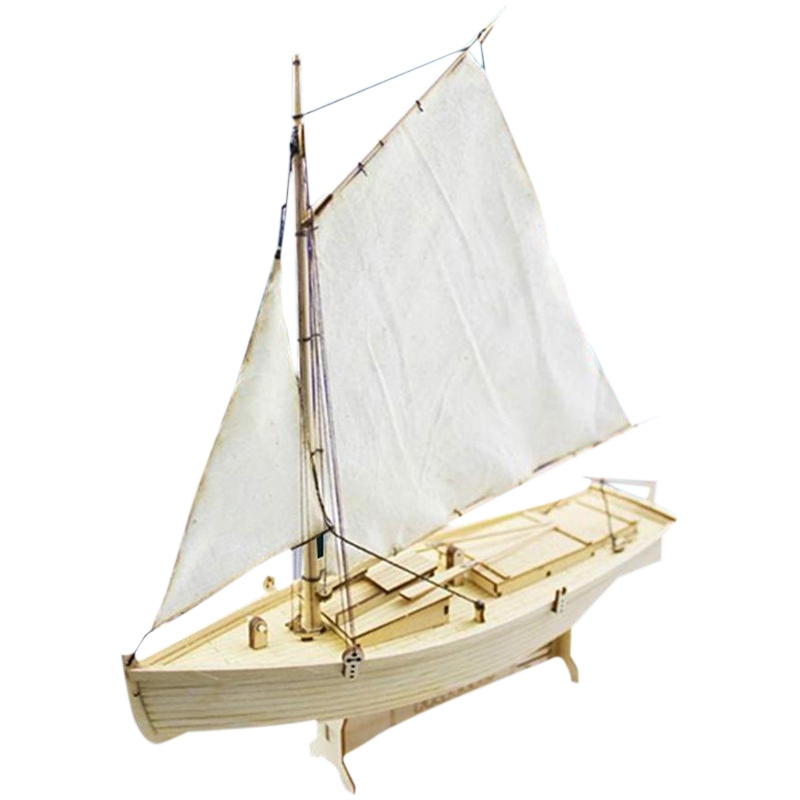 

DIY 1:30 Assembling Building Kits Ship Model Wooden Sailboat Toys Sailing Boat Mold