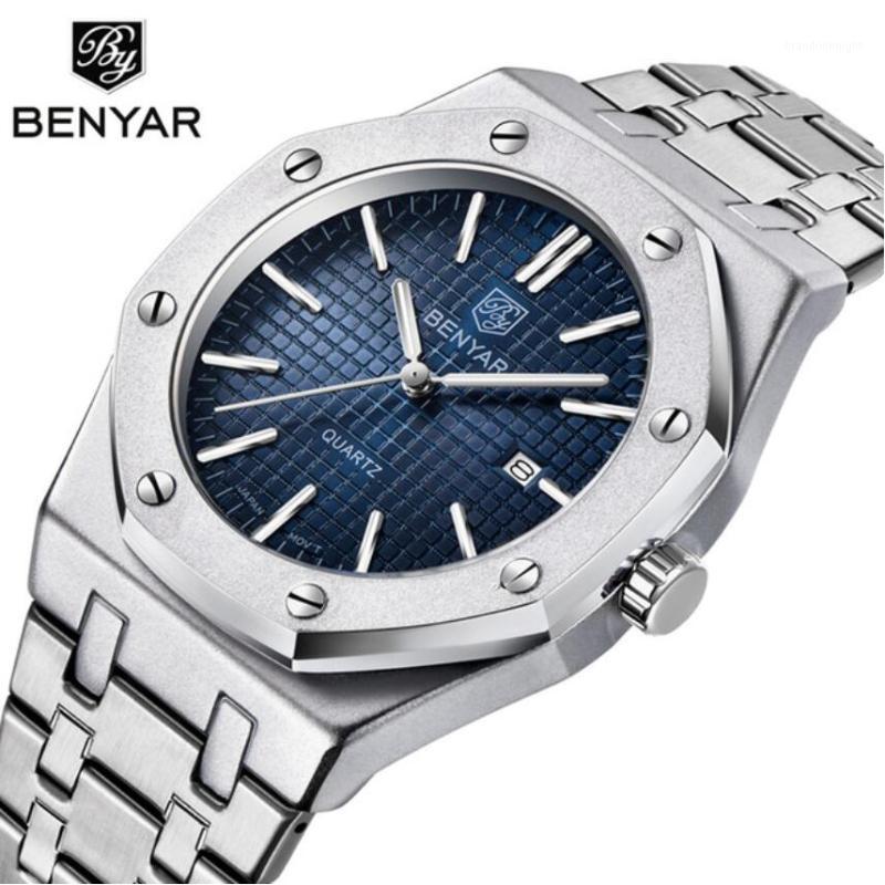 

Relogio Masculino BENYAR Brand Fashion Watch Men Waterproof Date Army Quartz Wrist Watch Clock Saat Montre Homme1