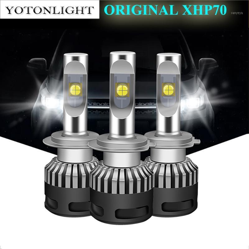 

YOTONLIGHT 2Pcs XHP70 H4 H7 H11 Car Led Headlight 110W 13200LM 9005 9006 9012 H8 H9 3 4 Hir2 Led Light Bulb 6000K 12V Auto1