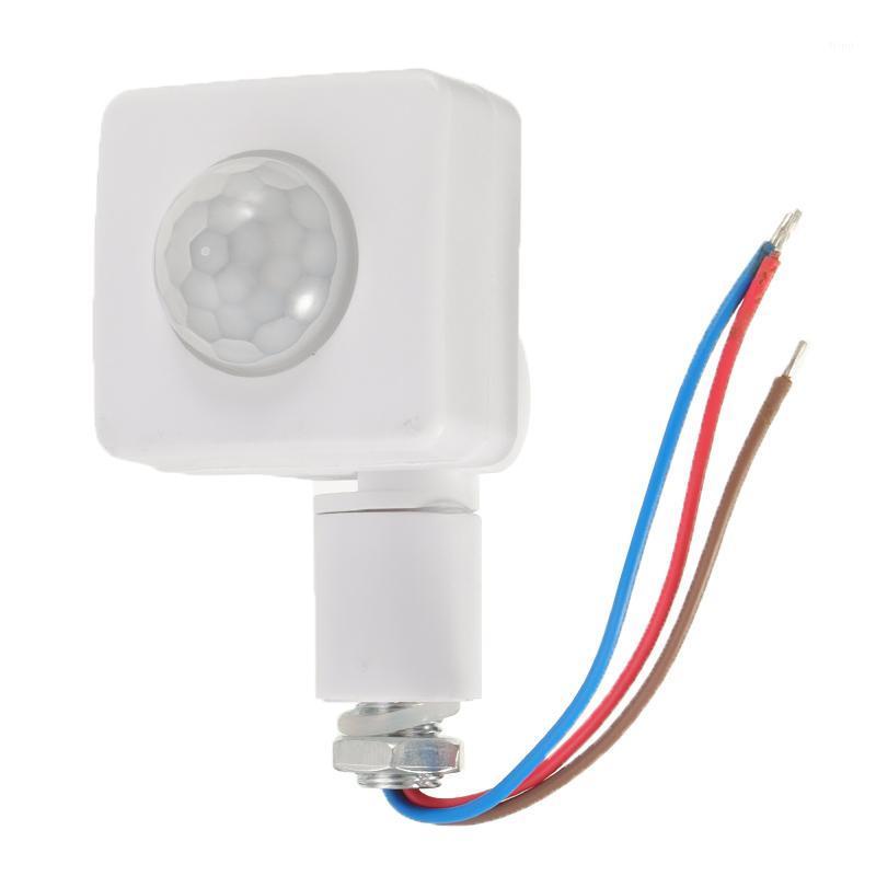 

LED Motion Sensor Automatic Infrared PIR Motion Detector Sensor Light Switch Wall Mount Outdoor Adjustable AC85-265V1
