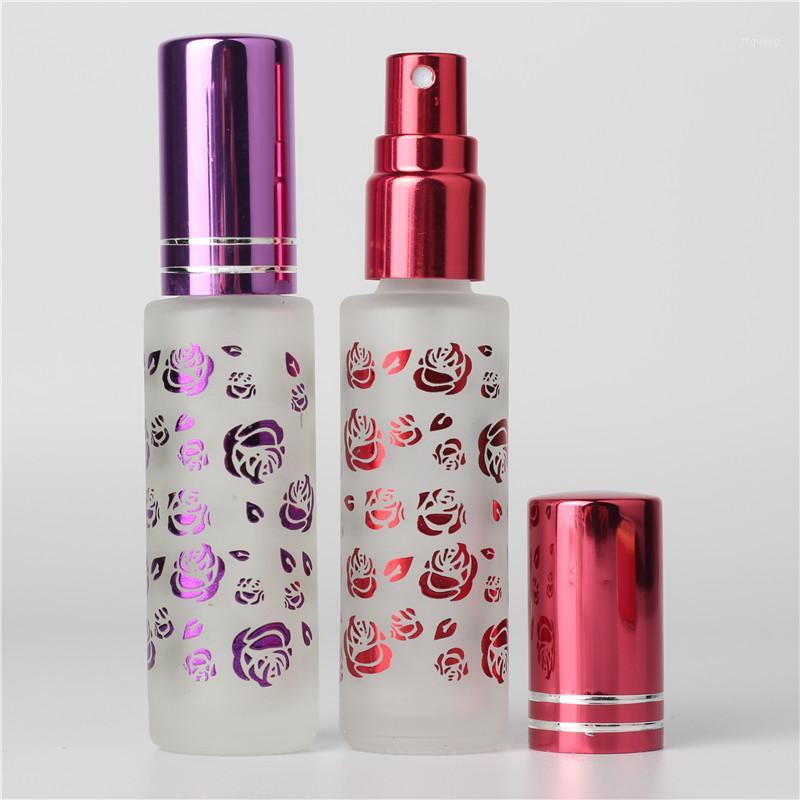 

1pcs 2107 hotDecorating 9ml Glass Perfume Bottle Empty Spray Glass Vials Fragrance Travel Refillable Atomizer Portable1