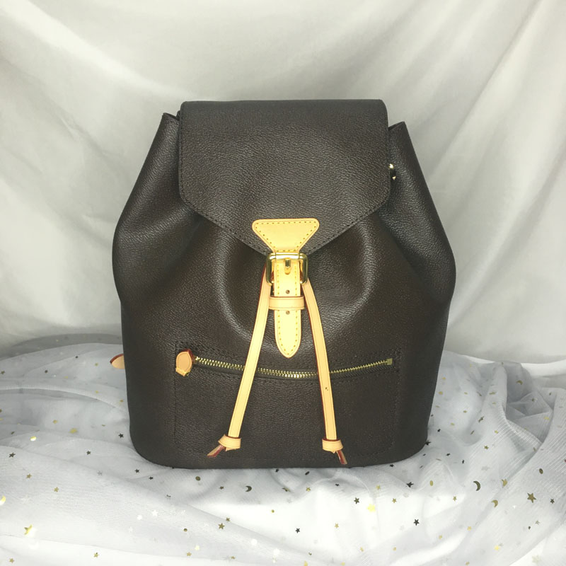 

Designer-High Quality BACKPACK Leather Women Travel Bags Women Backpacks Fashion Classic Flower Backpack Casual Sport Bag 43431, Size:25.5x29x9cm