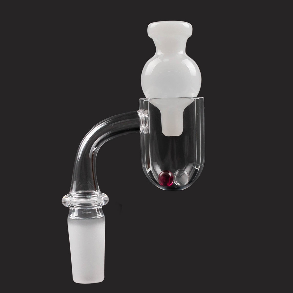

Volcanee Terp Pearls with Round Bottom Quartz Banger glass carb cap Domeless Bucket Nail 10mm 14mm male female for dab rig