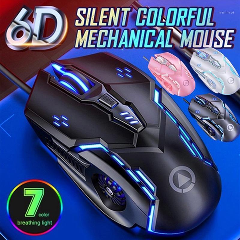 

Wired Gaming Mouse 7 Buttons 3200 DPI LED Optical USB Computer Mouse Gamer Mice Game Silent For PC laptop1