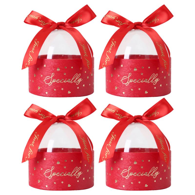 

4Pcs Creative Candy Box Candy Gift Packaging Box Present Storage Case