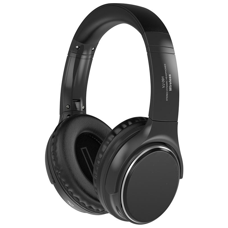 

Noise Canceling Headphones Bluetooth Over Ear Wireless Earphone HIFI Stereo Gaming Headsets with Mic Support TF Card, Red
