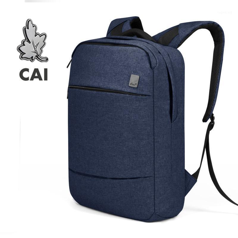

CAI School Men Waterproof Backpack High Capacity Laptop Bag Business 2021 Male Back Pack Fashion Style Bag Preppy Bookbag1, Beige