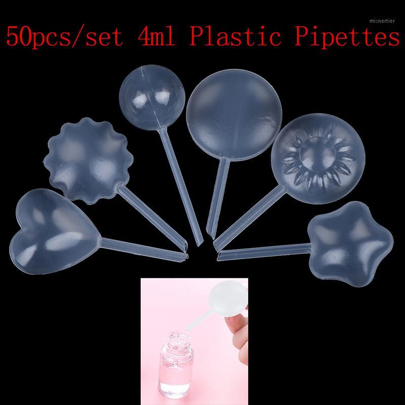 

50Pcs Heart Shaped 4ML Transfer Liquid Oils Pipettes Plastic Squeeze Eye Dropper1